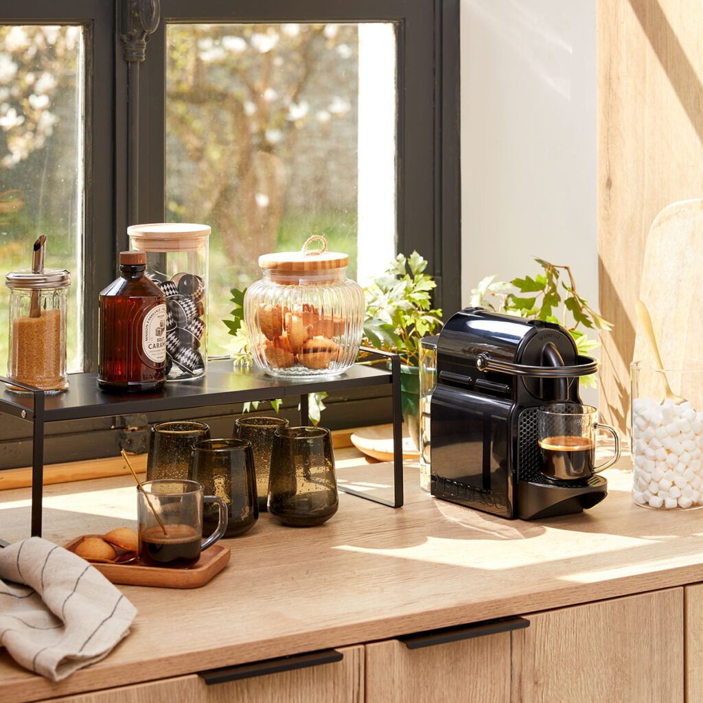 Cafetière moderne dans un logement Airbnb 5 étoiles